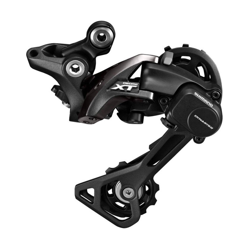 SHIMANO schimbător spate XT RD-M8000 11 viteze negru cu patină lungă Shadow+ 