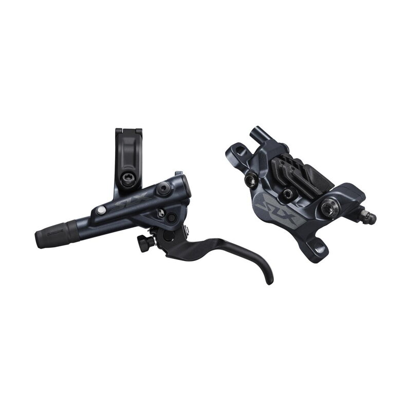 SHIMANO I-M7120 Frână SLX față neagră Post Mount 1000mm furtun + plăcuțe N03A