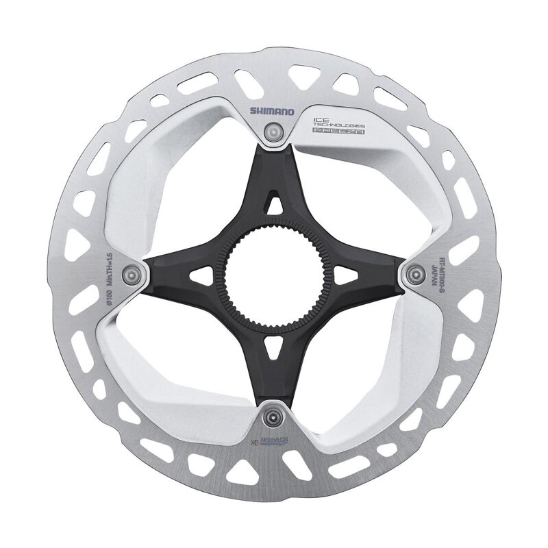 SHIMANO Disc de frână RT-MT800 160mm Center Lock Ice Tech (strângere internă) 