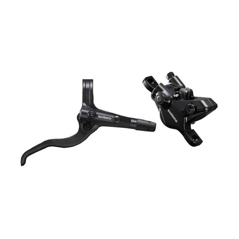 SHIMANO Frână hidraulică E-MT410 BL-MT401/BR-MT410 spate negru Post Mount 1700mm furtun + plăcuțe B05S 