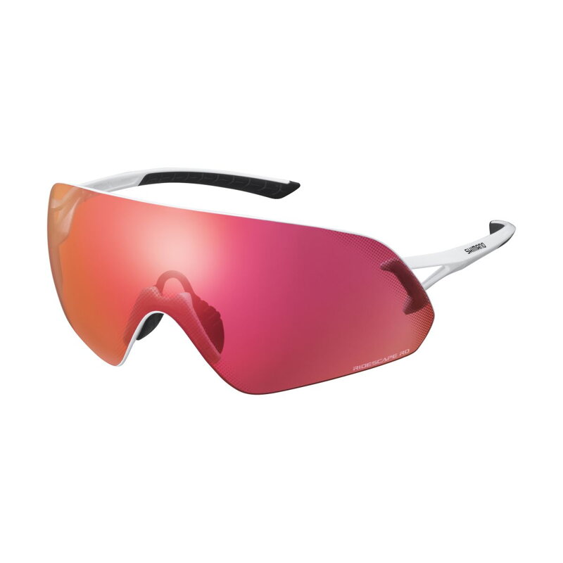 Ochelari SHIMANO AEROLITE P alb metalic Ridescape Road