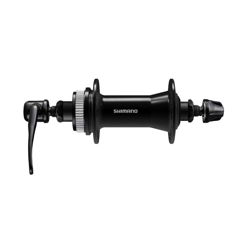 SHIMANO HB-QC400 Butuc față 32 de găuri R.U. negru Center Lock