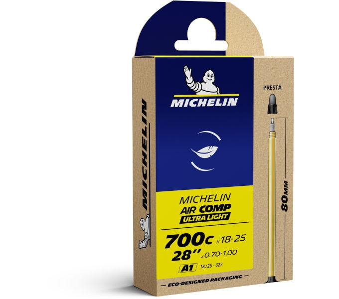 MICHELIN Cameră A1 AIRCOMP Ultra 18-25x622 FV 80mm 